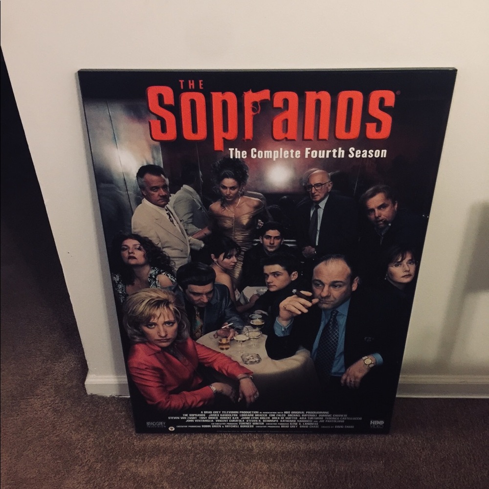 Picture of The Sopranos 4th season cast